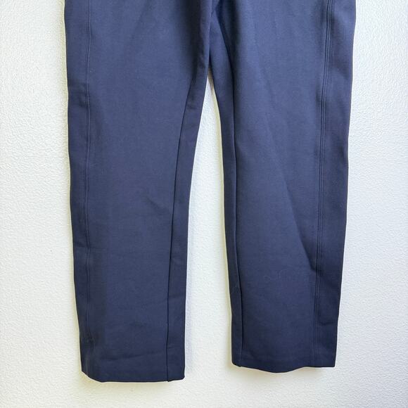 SPANX PBP Slim Straight Ponte Pants Blue Womens Large Petite PL Pull On NWT - Picture 6 of 10